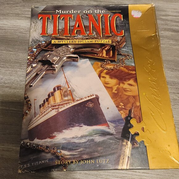 Murder on the Titanic 1000 Piece Puzzle - Picture 1 of 2